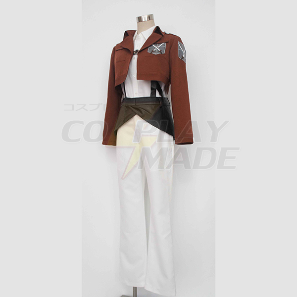 Attack On Titan Colossal Survey Corps Cosplay Kostume Fastelavn