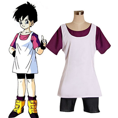 Dragon Ball Videl Cosplay Kostuum Carnaval