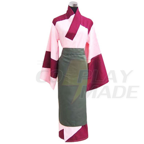 Inuyasha Sango Kimono Cosplay Jelmez Karnevál
