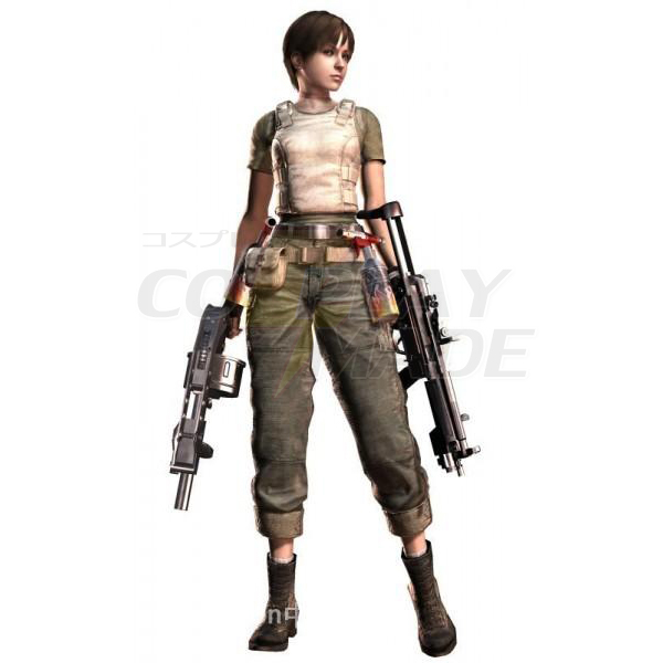 Resident Evil Peli Rebecca Chambers Cosplay asut Naamiaisasut