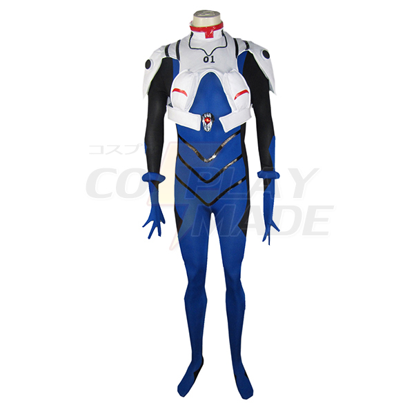 Neon Genesis Evangelion Ikari Shinji EVA-01 Test Type Meisters Uniform Cosplay Kostume Fastelavn