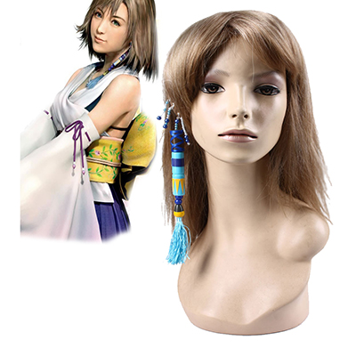 Final Fantasy X-2 Yuna Ear-ring Cosplay Spel Rekvisita Karneval