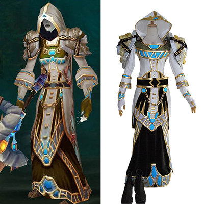 World of Warcraft WOW Tier 6 Mage Cosplay Kostuum Carnaval Halloween