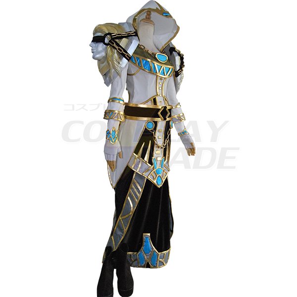 World of Warcraft WOW Tier 6 Mage Cosplay Kostume Fastelavn