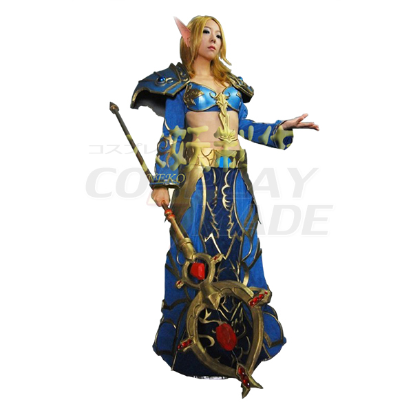 World of Warcraft WOW Tier 3 Mage Cosplay Kostume Fastelavn