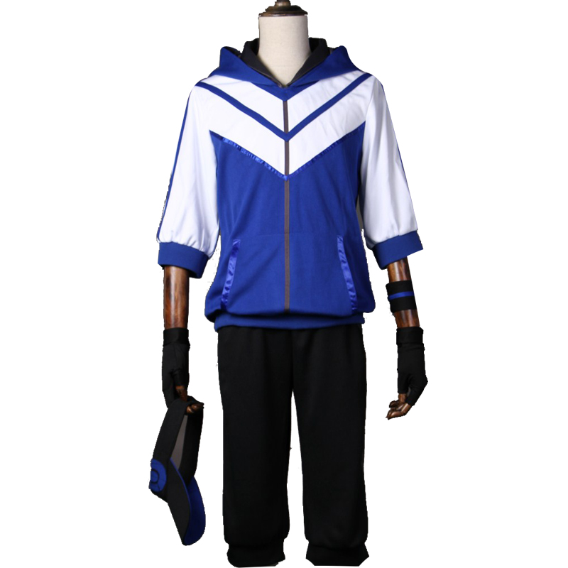 Pokemon Go Team Valor Mystic Instinct Trainer Figure Blue Hoodie Cosplay Costume UK Shop