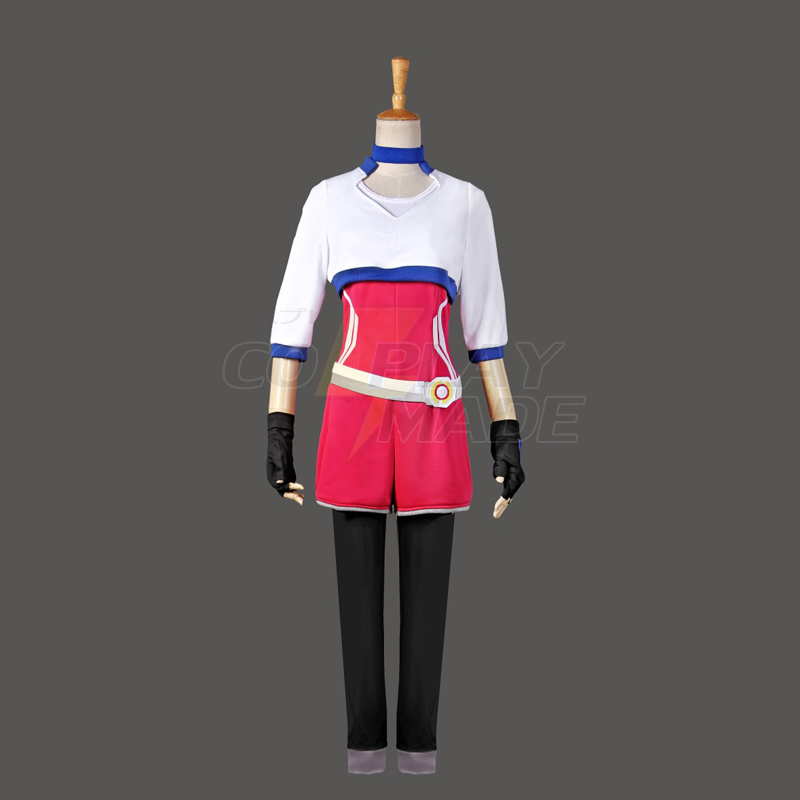 Déguisement Pokemon Go Trainer Uniform Team Valor Instinct Mystic Blanc Costume Carnaval Cosplay Halloween France