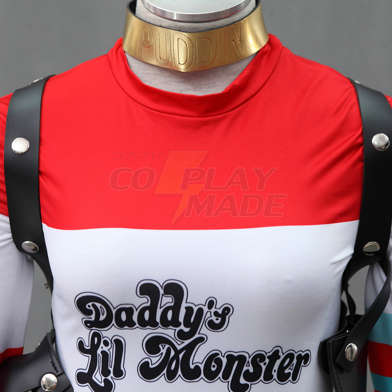 Trajes Suicide Squad Harley Quinn Cosplay Halloween Traje Deluxe Edition Brasil