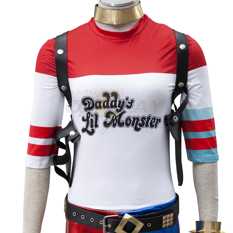 Trajes Suicide Squad Harley Quinn Cosplay Halloween Traje Deluxe Edition Portugal