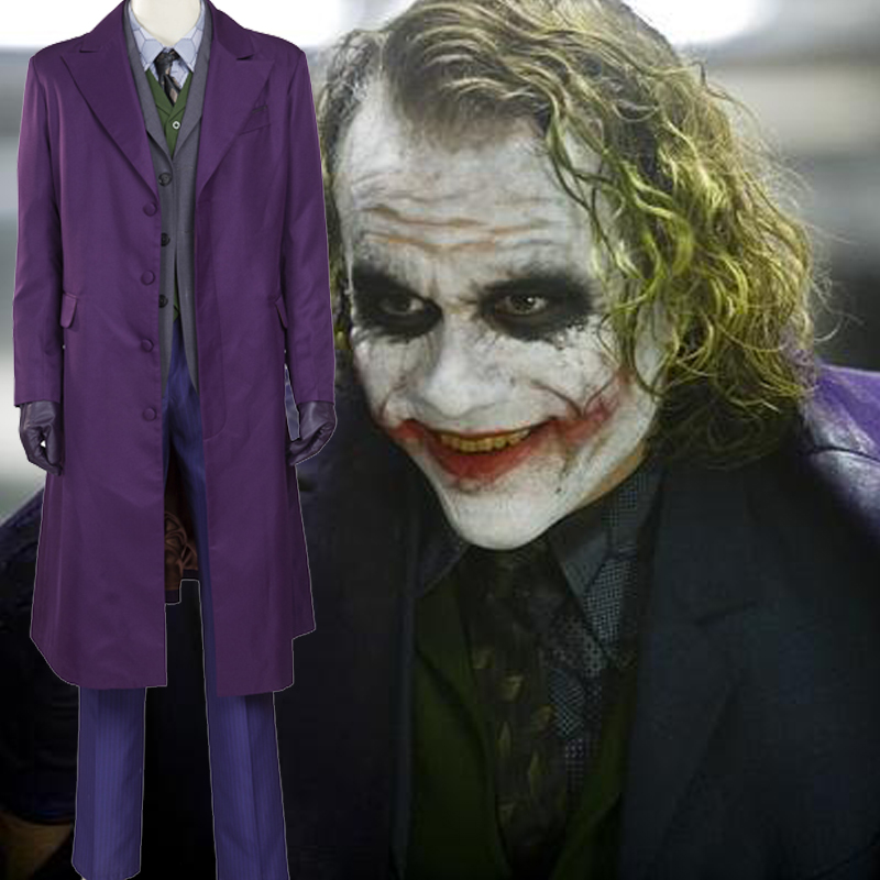 Batman The Dark Knight：The Joker Cosplay Halloween Kostymer Norge (Ordinær Avsnitt)
