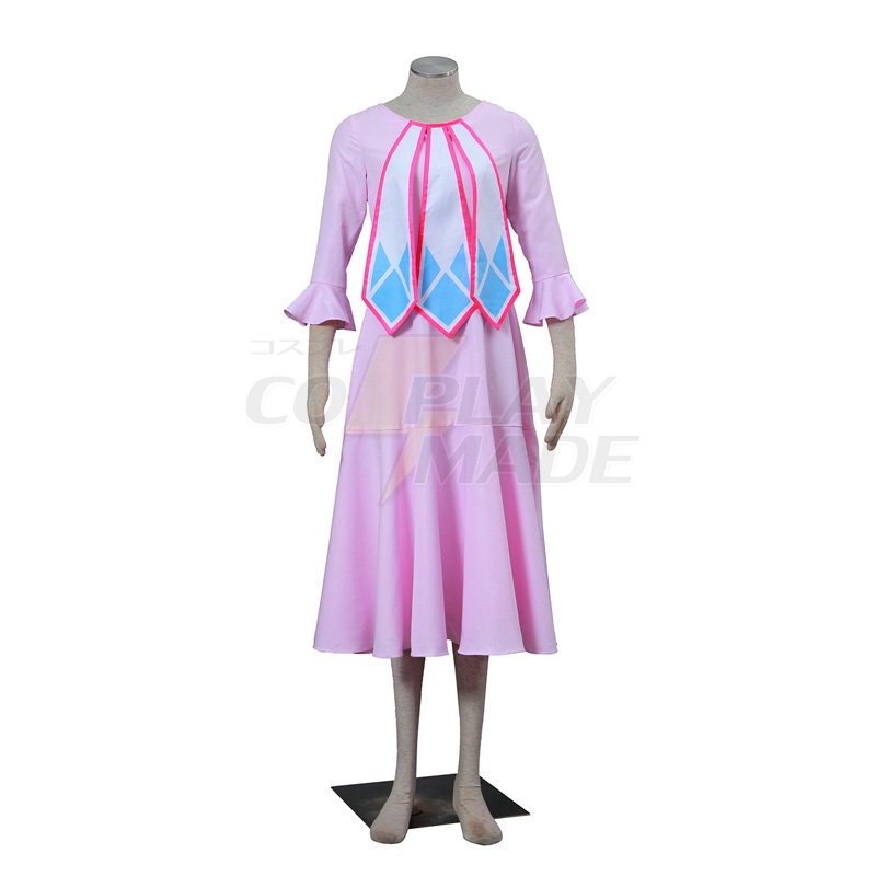 Fairy Tail Mavis Vermilion Luxury Uniform Cosplay Kostymer Norge
