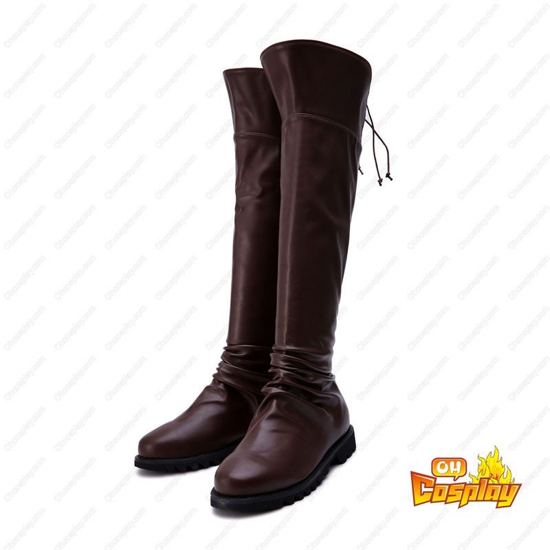 US SHIP Cosplay Boots Japanese Animation "Attack on Titan" Military Boot Style 