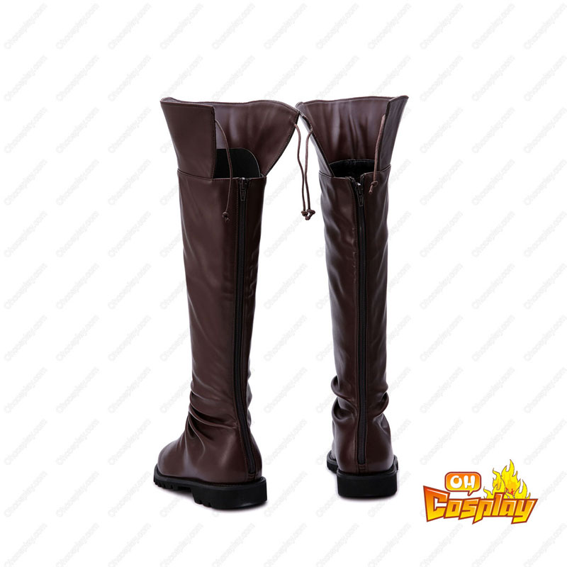 Attack on Titan Men\'s Military Boots Chaussures Carnaval Cosplay