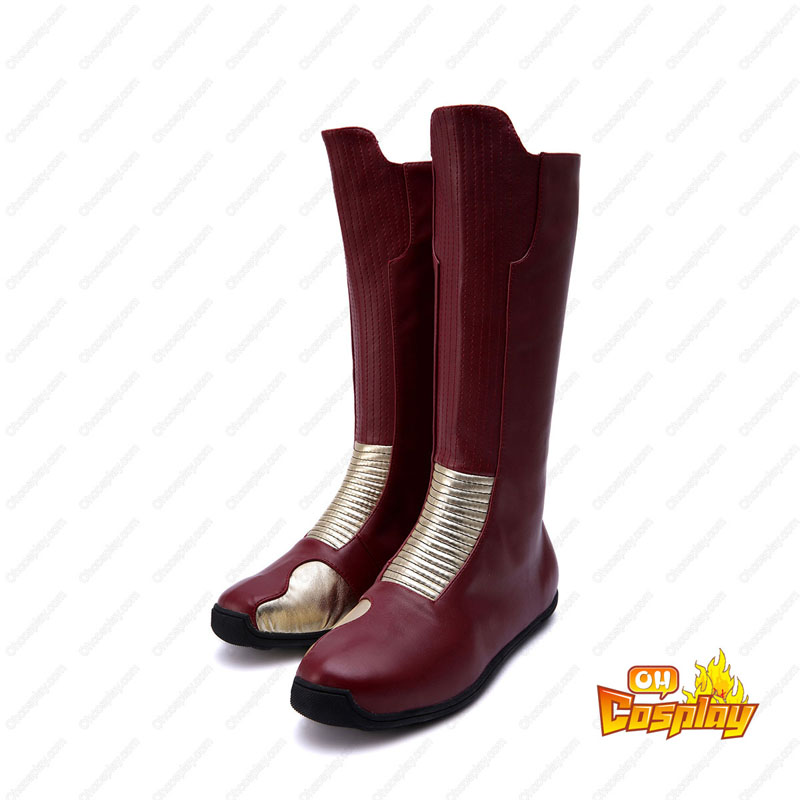 The Flash Barry Allen Chaussures Carnaval Cosplay