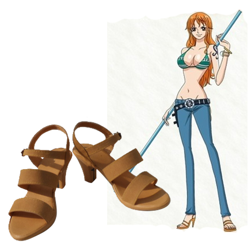 One Piece Nami Faschings Stiefel Cosplay Schuhe