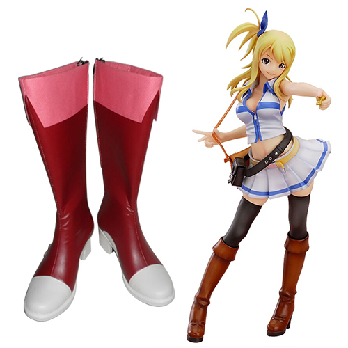 Fairy Tail Wendy Marvell Faschings Stiefel Cosplay Schuhe