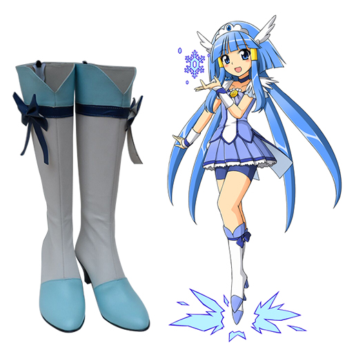 Glitter Force Aoki Reika Chaussures Carnaval Cosplay