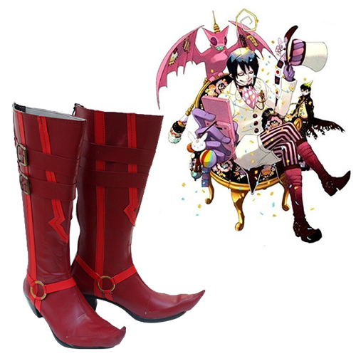 Blue Exorcist Mephisto Pheles Chaussures Carnaval Cosplay