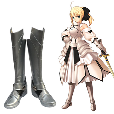 Fate/Unlimited Codes Saber Lily Cosplay Kengät