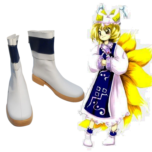 TouHou Project Yakumo Ran Chaussures Carnaval Cosplay