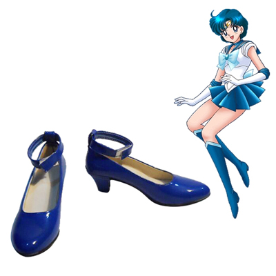 Sailor Moon Mercury Faschings Stiefel Cosplay Schuhe