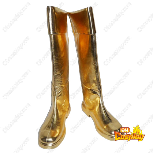 Justice League Captain Marvel Faschings Stiefel Cosplay Schuhe