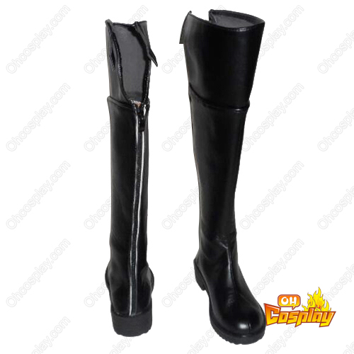 Attack on Titan Eren Yeager Black Chaussures Carnaval Cosplay