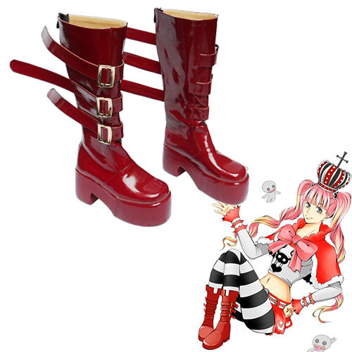 One Piece Perona Chaussures Carnaval Cosplay