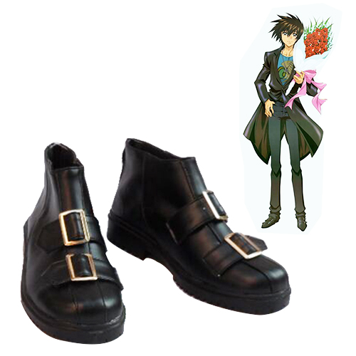 Mobile Suit Gundam SEED Kira·Yamato Black Cosplay Shoes