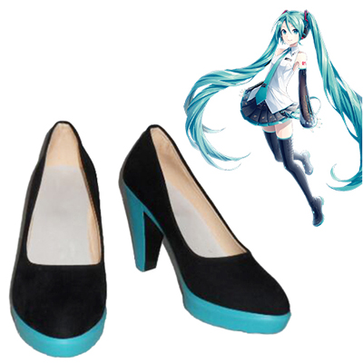 Vocaloid Hatsune Miku Faschings Stiefel Cosplay Schuhe