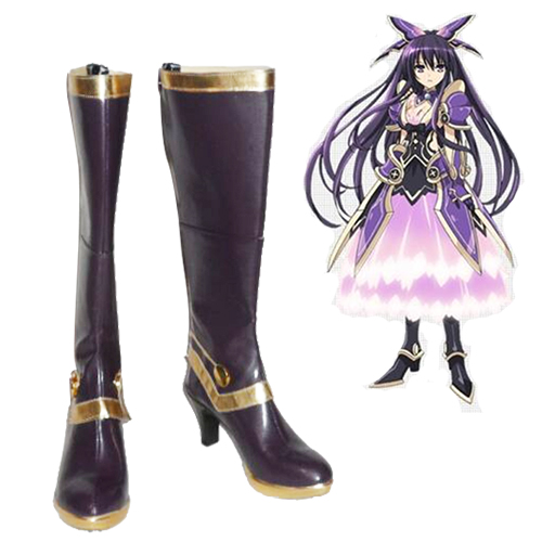 Date A Live Yatogami Tohka Chaussures Carnaval Cosplay