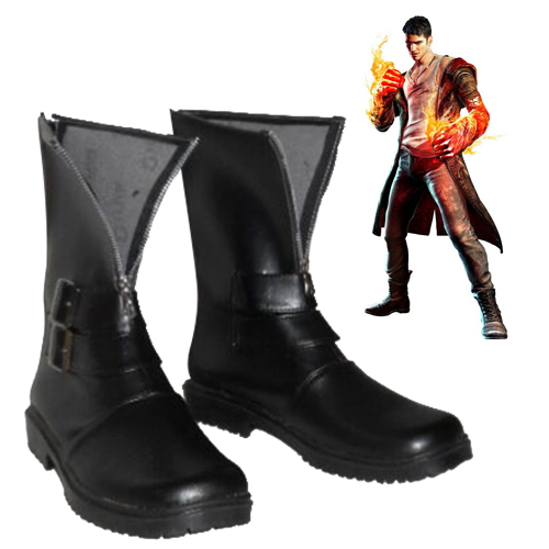 Devil May Cry Dante Faschings Stiefel Cosplay Schuhe