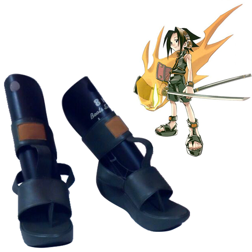 Shaman King Yoh Asakura Faschings Stiefel Cosplay Schuhe