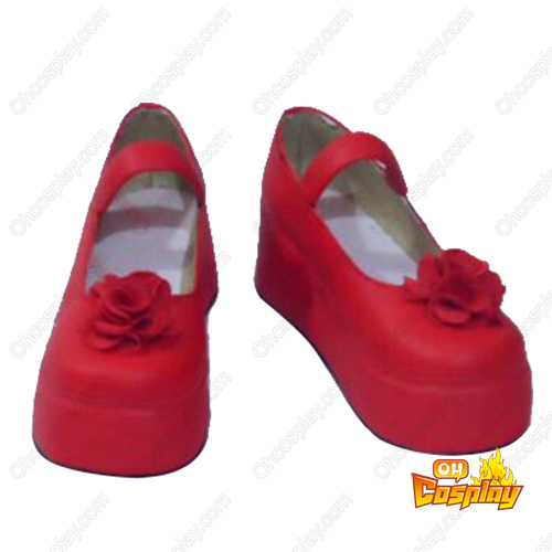 TouHou Project Flandre Scarlet Sapatos Carnaval