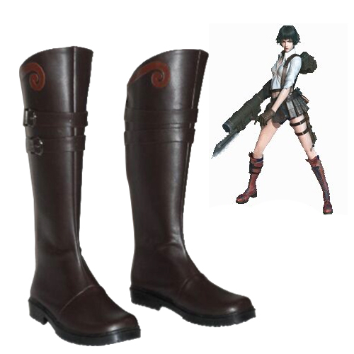 Devil May Cry Vergil Faschings Stiefel Cosplay Schuhe