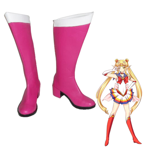 Sailor Moon Usagi Tsukino Cosplay Sko Karneval Støvler