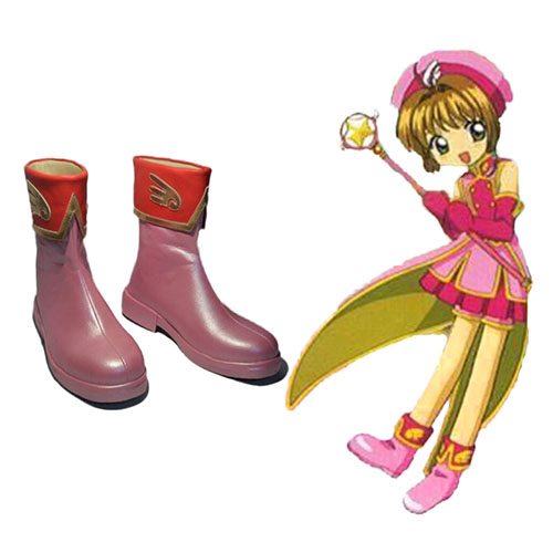 Cardcaptor Sakura Kinomoto Sakura Faschings Stiefel Cosplay Schuhe