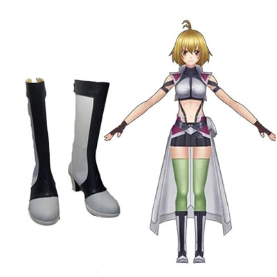 Cross Ange: Rondo of Angel and Dragon Ange Faschings Stiefel Cosplay Schuhe