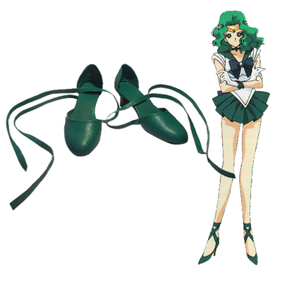 Sailor Moon Kaiou Michiru Cosplay Karnevál Cipő