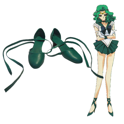 Sailor Moon Kaiou Michiru Faschings Stiefel Cosplay Schuhe