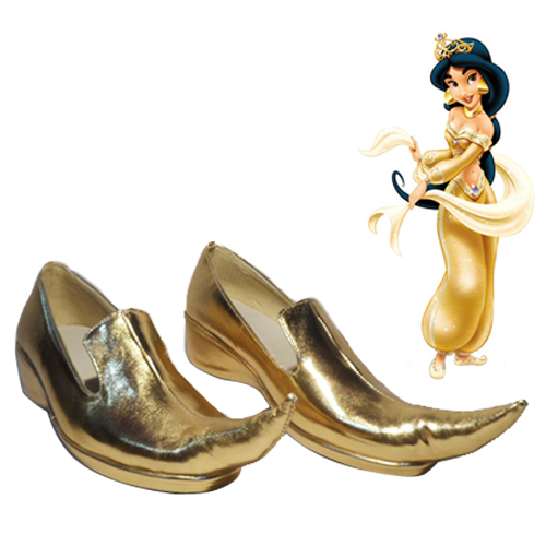Aladdin Lamp Jasmine Faschings Stiefel Cosplay Schuhe
