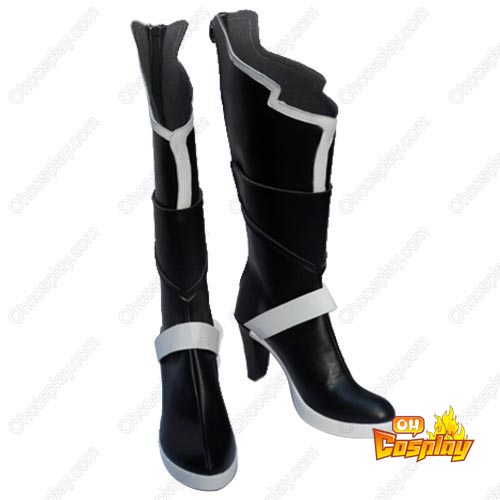 Vocaloid Hatsune Miku Schwarz Rock Shooter Huke Faschings Stiefel Cosplay Schuhe