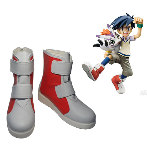 Digimon Adventure Joe Kido Faschings Stiefel Cosplay Schuhe