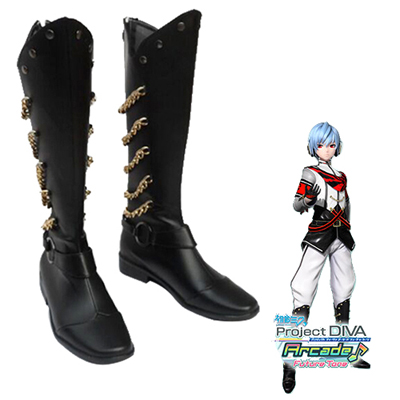 Vocaloid Hatsune Miku: Project DIVA Kaito Faschings Stiefel Cosplay Schuhe