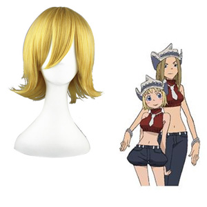Soule Eater Paty Thompson Golden Cosplay Wig
