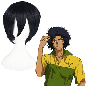 The Prince of Tennis shitenhouji Chitose Senri Navy Fashion Cosplay Wigs