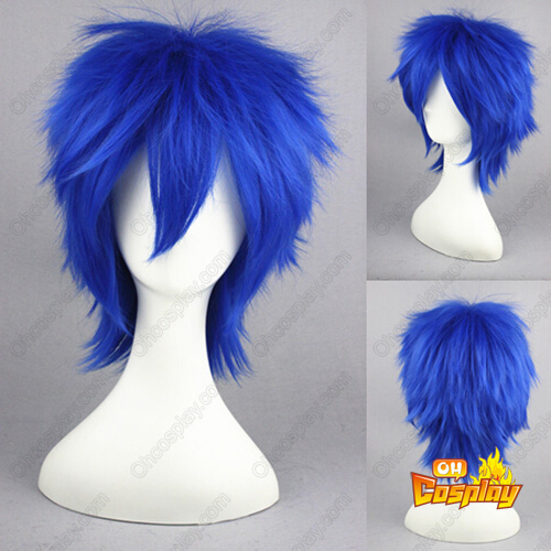 Vocaloid Ryuu no Naku Hakoniwa Yori Blue 32cm Cosplay Wigs