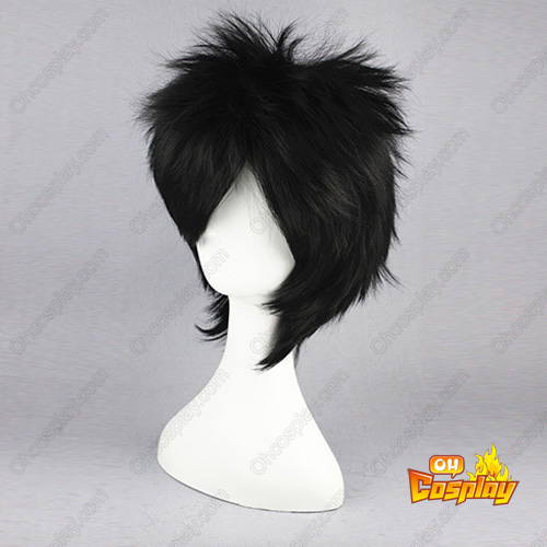 A Certain Magical Index Kamijou Touma Black 35cm Cosplay Wig