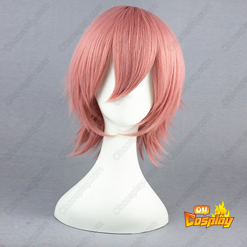 HITMAN REBORN Gokudera Hayato Water pink 32cm Cosplay Wigs