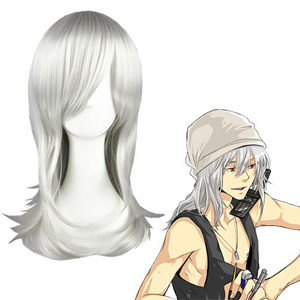 Bakuman Shinta Fukuda Silvery White Fashion Cosplay Wigs